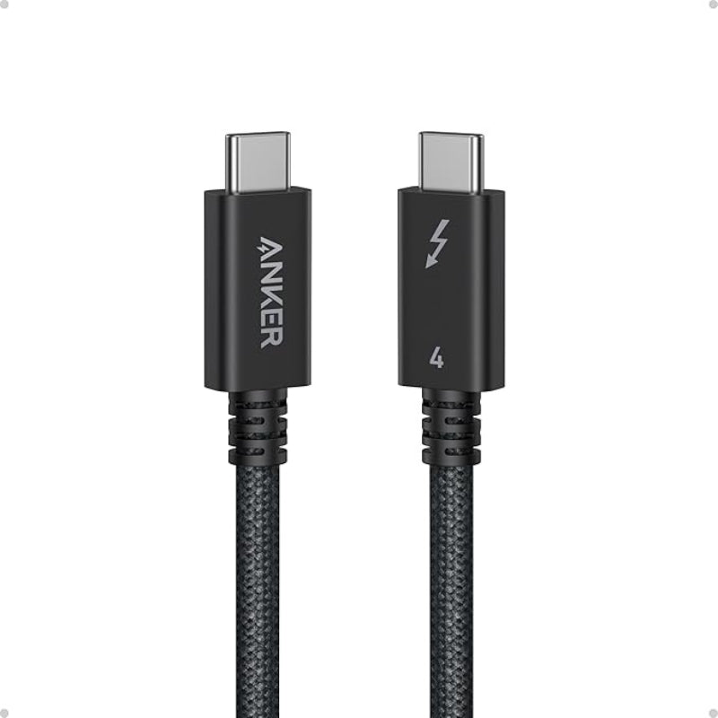 Anker Prime Thunderbolt 4 Cable (1m) – Ultra-Fast Charging & Data Transfer