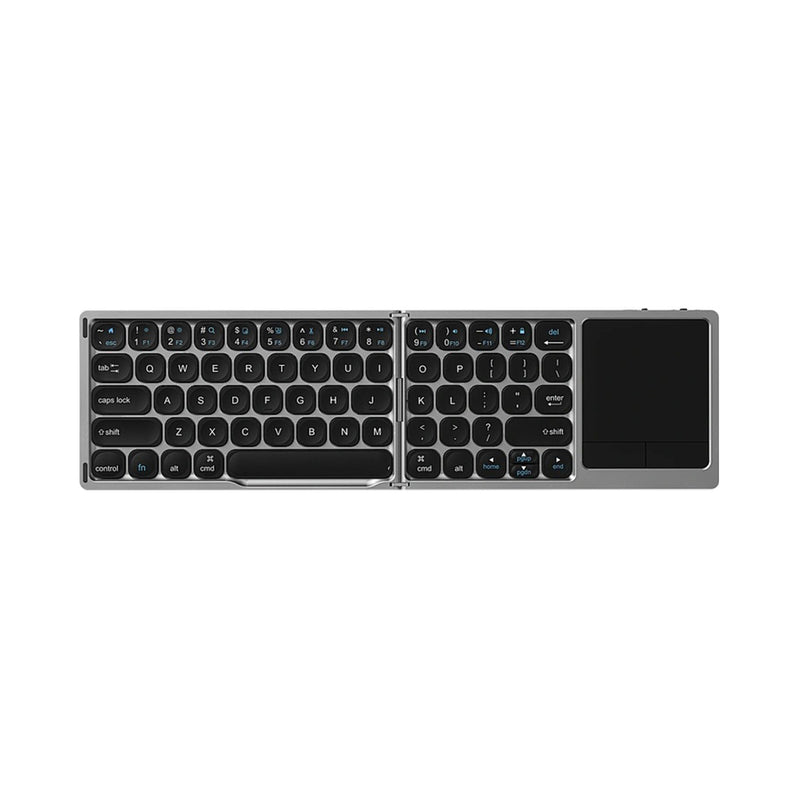 WiWU FMK-04 Foldable Mini Rechargeable Wireless Keyboard with Touch Pad