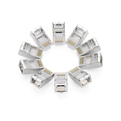 UGREEN 20333 RJ45 Cat6 Shielded Connector Plug (10-Piece Set)