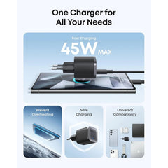 Anker Nano 45W Type-C Charger – Compact Fast Charging GaN USB-C Block