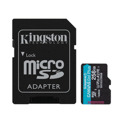 Kingston Canvas Select Plus Micro SD Card (SDXC) + SD Adapter - Pixel Zones