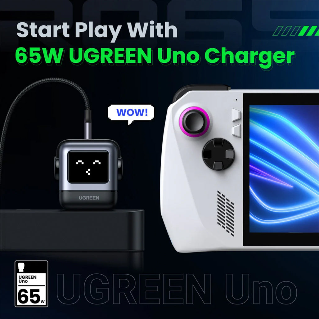 UGREEN Uno Charger 65W (Black) - 25685B