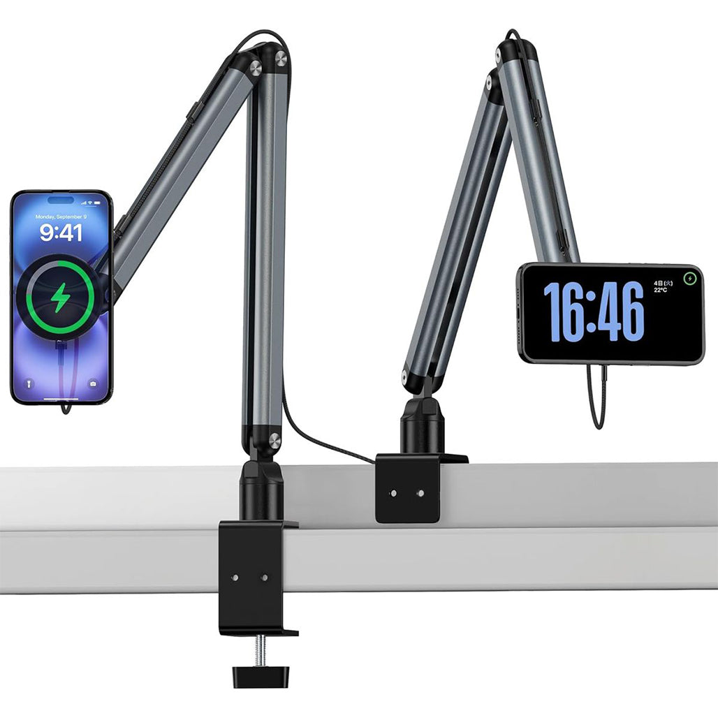 Earldom EH311 2-in-1 Magnetic Desktop Stand Adjustable Holder for Phones