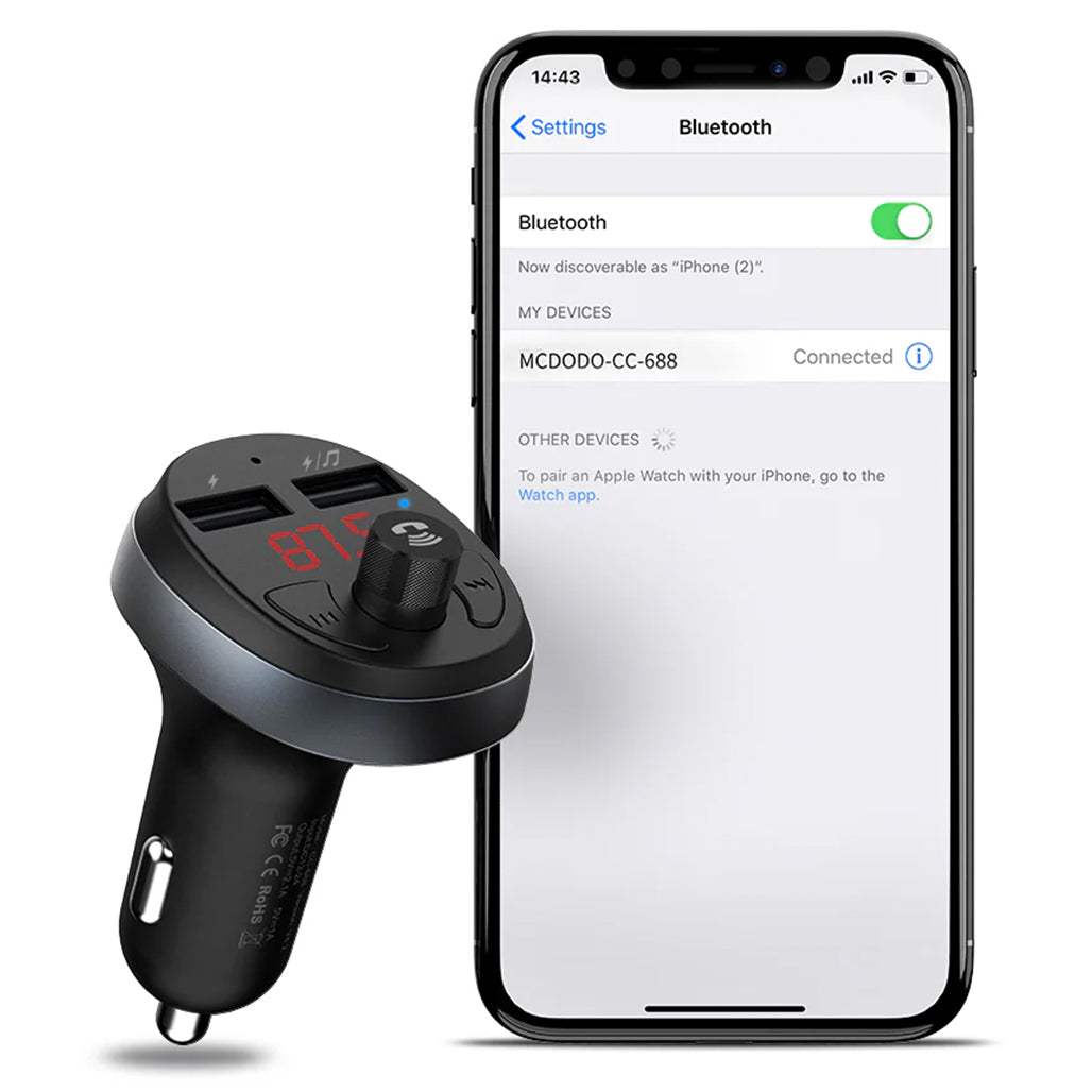 Mcdodo CC-6880 Bluetooth FM Car Charger