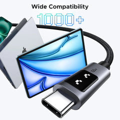 UGREEN Uno USB-C to USB-C Cable 100W (1m / 3.3ft & 2m / 6.6ft)