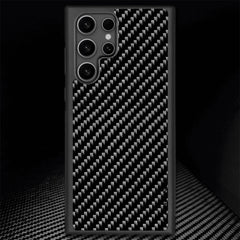 Samsung S-Series 3K Twill Carbon Fiber Cover | Real Carbon Fiber Case for S25 Ultra, S24 Ultra & A56 5G