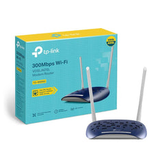 TP-Link TD-W9960 300Mbps Wireless N VDSL/ADSL Modem Router  High-Speed Internet & Reliable Connectivity