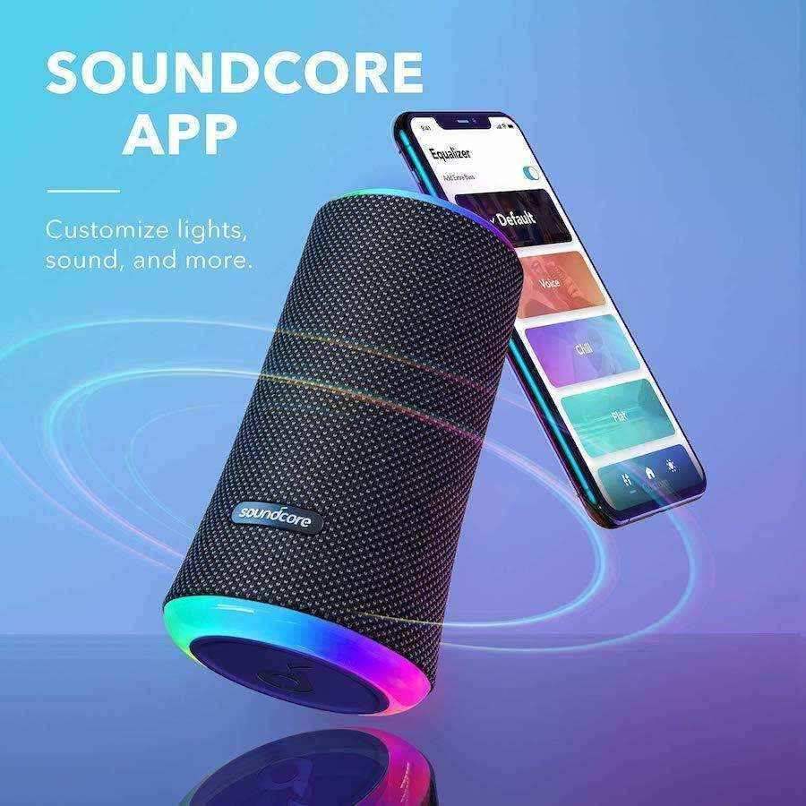 Anker Soundcore Flare 2 Waterproof Speaker - Pixel Zones