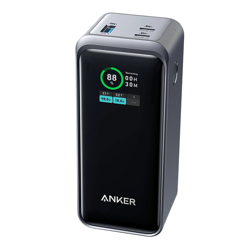 Anker Prime Power Bank (20K, 200W) – 200W Total Output, Dual USB-C Ports