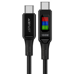 Acefast Charging Data Cable C7-03 USB-C to USB-C 100W | Fast Charging with LED Indicator