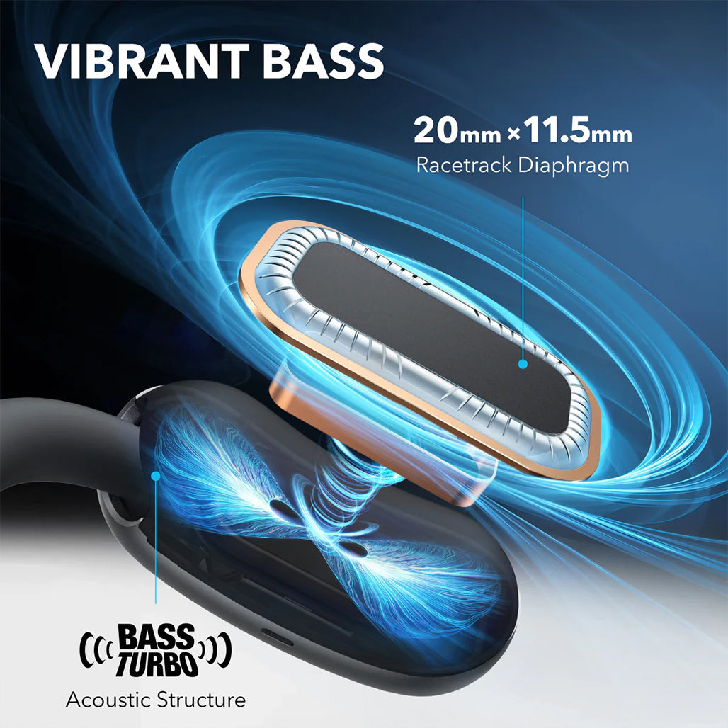 Soundcore by Anker AeroFit 2 – Open-Ear Wireless Earbuds