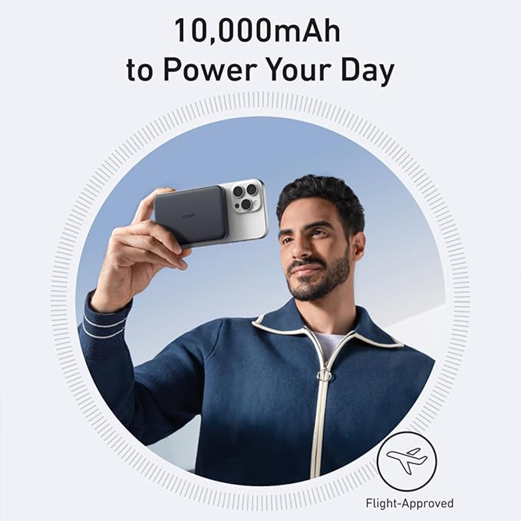 Anker MagGo Ultra-Slim 10000mAh Qi2 Certified 15W Power Bank – A1664H11