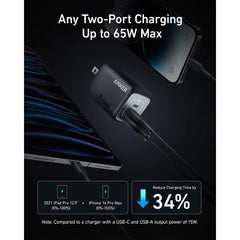 Anker Prime 67W GaN Wall Charger (3 Ports)