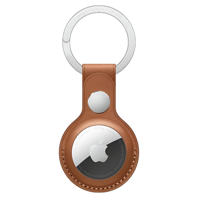 Apple AirTag Leather Key Ring - Pixel Zones