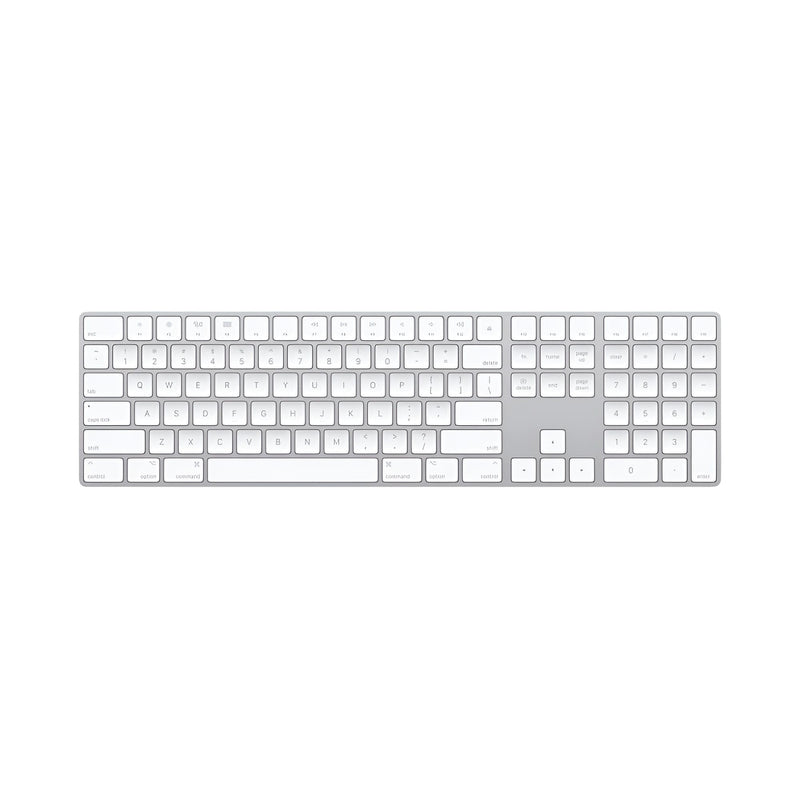 Apple Magic Keyboard with Numeric Keypad Silver/White