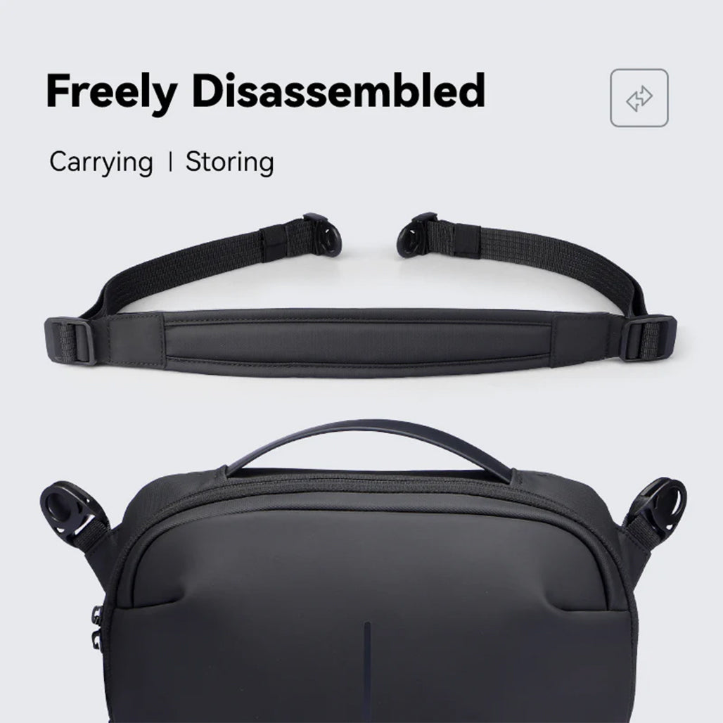 Mark Ryden AquaLite – Waterproof PU Leather Sling Bag for Modern Daily Use