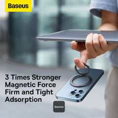 Baseus Halo Series Foldable Metal Ring Stand | 360° Rotating Magnetic Phone Holder