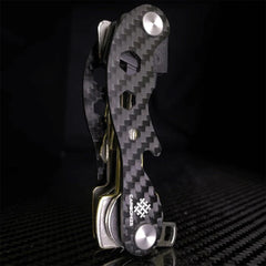 Carbonize PRO Carbon Fiber Key Organizer – Sleek, Modular, and Multi-Functional for 1–18 Keys