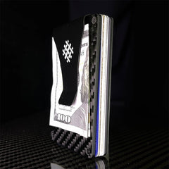 Carbonize 3K Twill Carbon Fiber Wallet – Slim, RFID-Protected, With Card & Bill Capacity