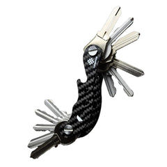 Carbonize PRO Carbon Fiber Key Organizer – Sleek, Modular, and Multi-Functional for 1–18 Keys