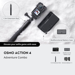 DJI Osmo Action 4 Adventure Combo - Pixel Zones