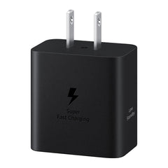 Samsung 45W Super Fast Charging PD Power Adapter with 5A USB-C Cable – Black | EP-T4511NBEGWW