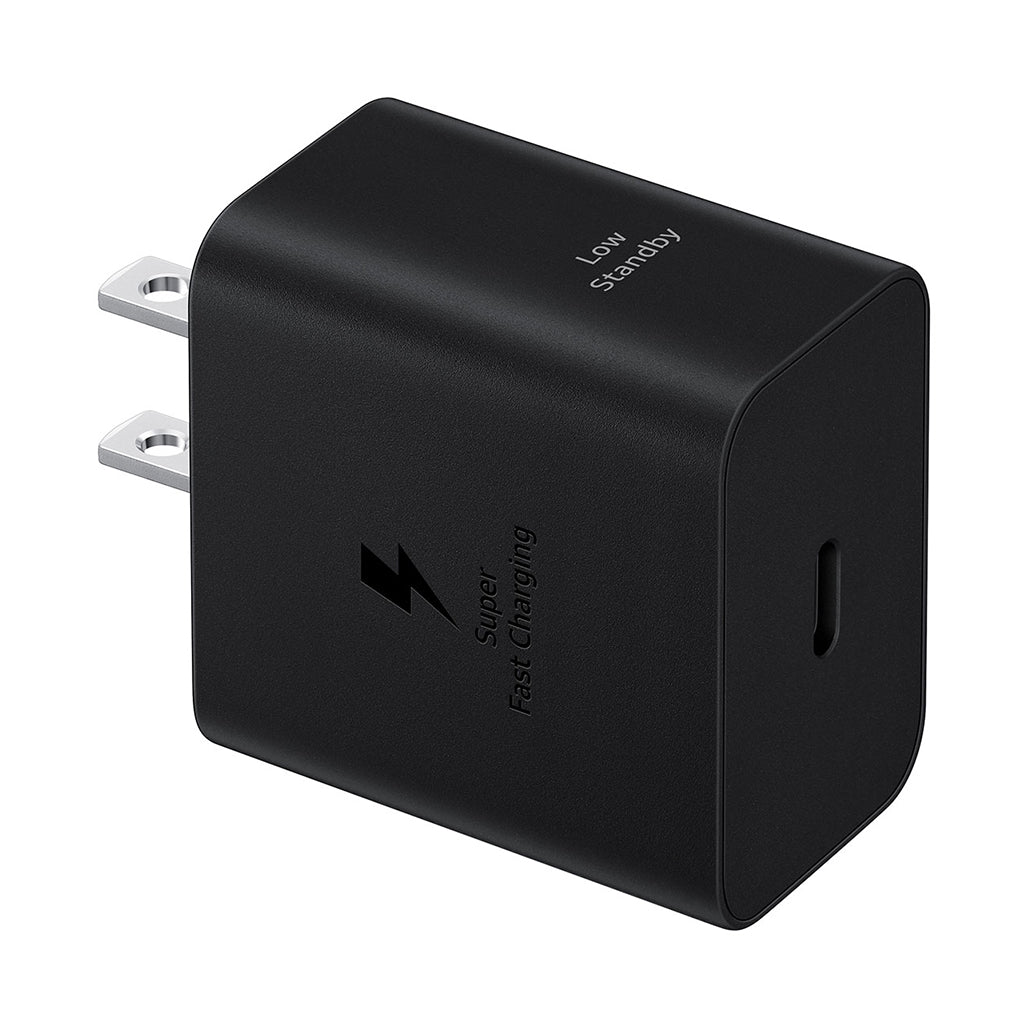 Samsung 45W Super Fast Charging PD Power Adapter with 5A USB-C Cable – Black | EP-T4511NBEGWW
