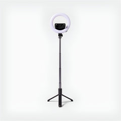Extendable Ring Light Selfie Stick L07 with built in Battery - Pixel Zones