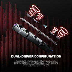 Fantech GS305 Bluetooth 5.3 Soundbar Gaming Speaker – RGB Lighting & Deep Bass