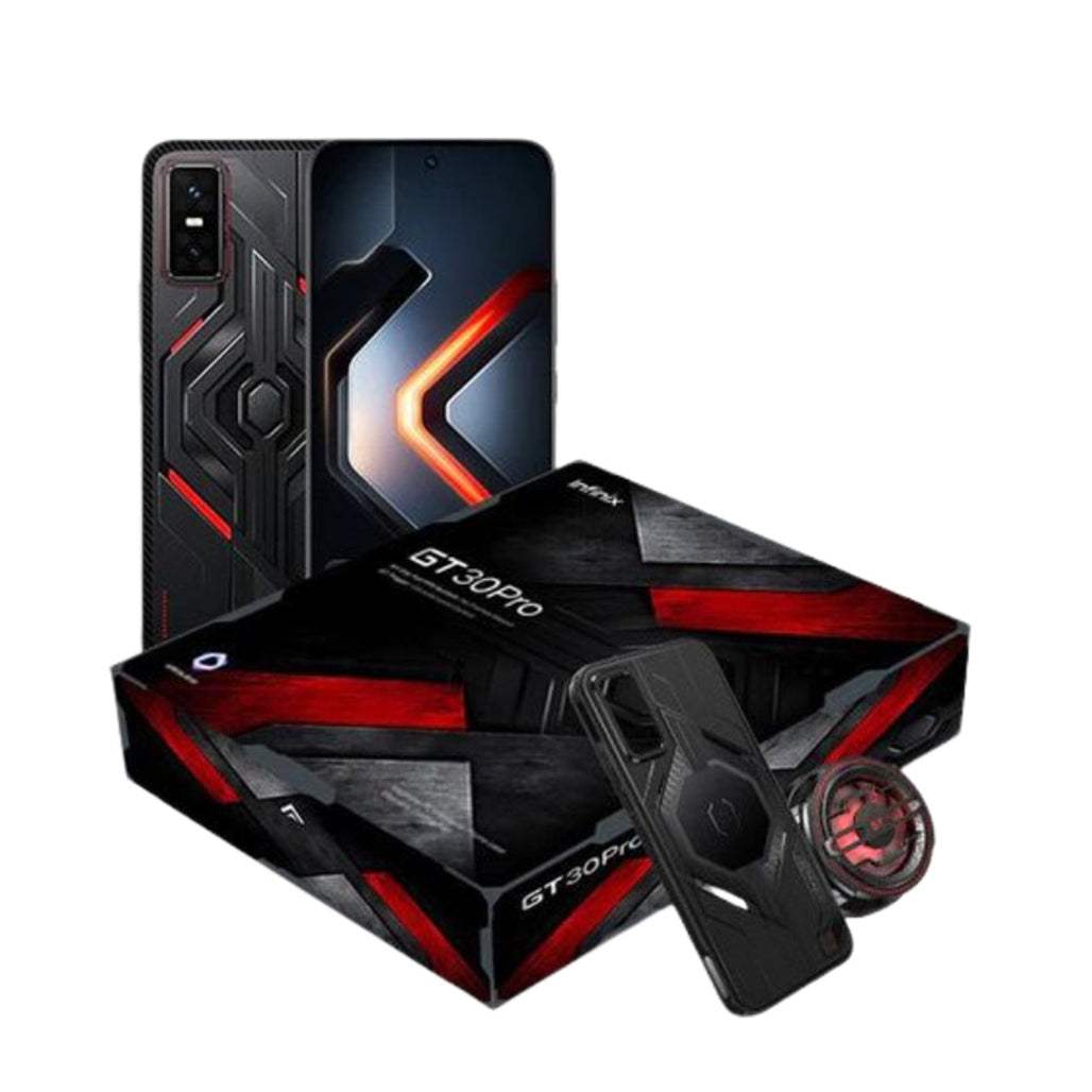 Infinix GT 30 Pro 5G – 6.78″ 144 Hz AMOLED, 108 MP OIS, Dimensity 8350 (Screen Warranty)