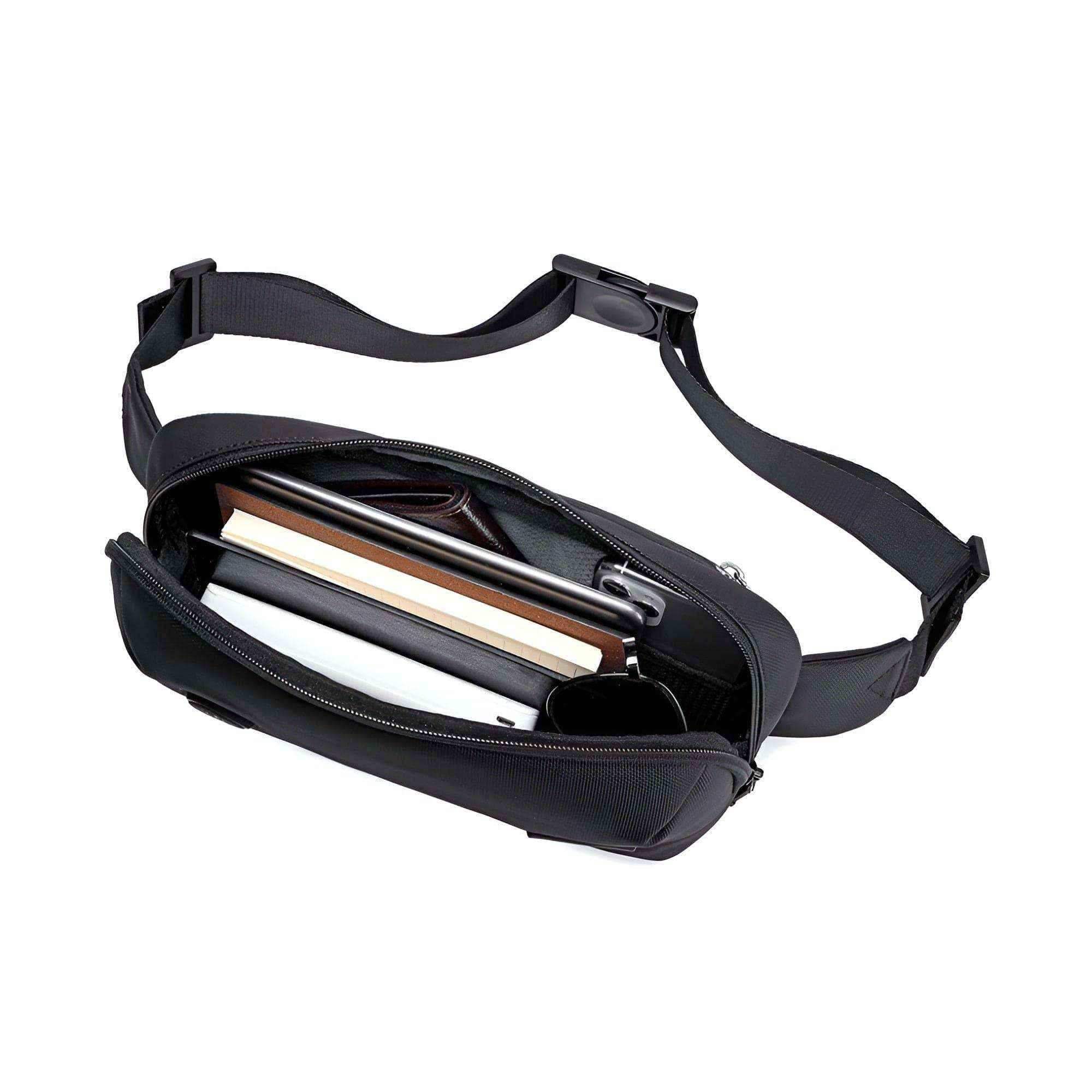 Arctic Hunter Y00557 Waist / Cross Body Bag Water Resistant - Pixel Zones