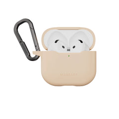 Mageasy Skin AirPods 4 Case – Soft-Touch TPU Protective Cover with Shock Absorption & Carabiner