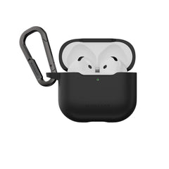 Mageasy Skin AirPods 4 Case – Soft-Touch TPU Protective Cover with Shock Absorption & Carabiner