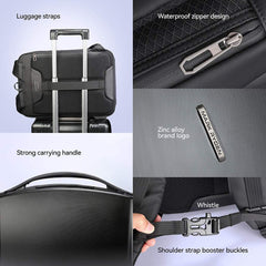 MARK RYDEN 17.3" Laptop Backpack Hardshell Travel Backpack with USB Charging Port & Anti-Theft Lock – MR8918PRO