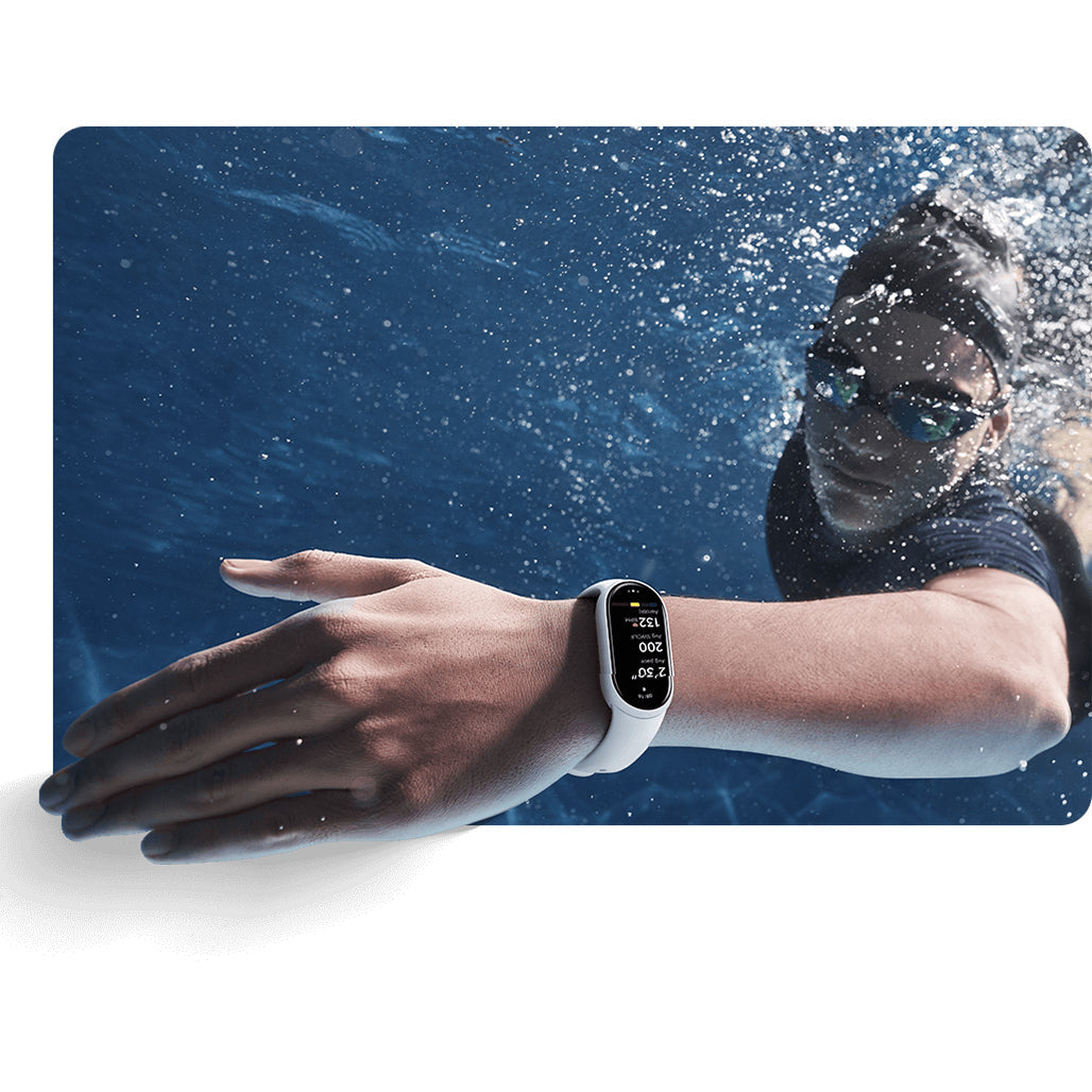 Xiaomi Smart Band 10 - Black – AMOLED Fitness Tracker with 150+ Sports Modes & 21-Day Battery
