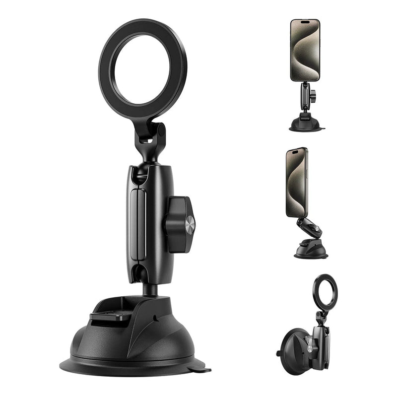 TELESIN Magnetic Suction Car Phone Mount – P3-SUS-02