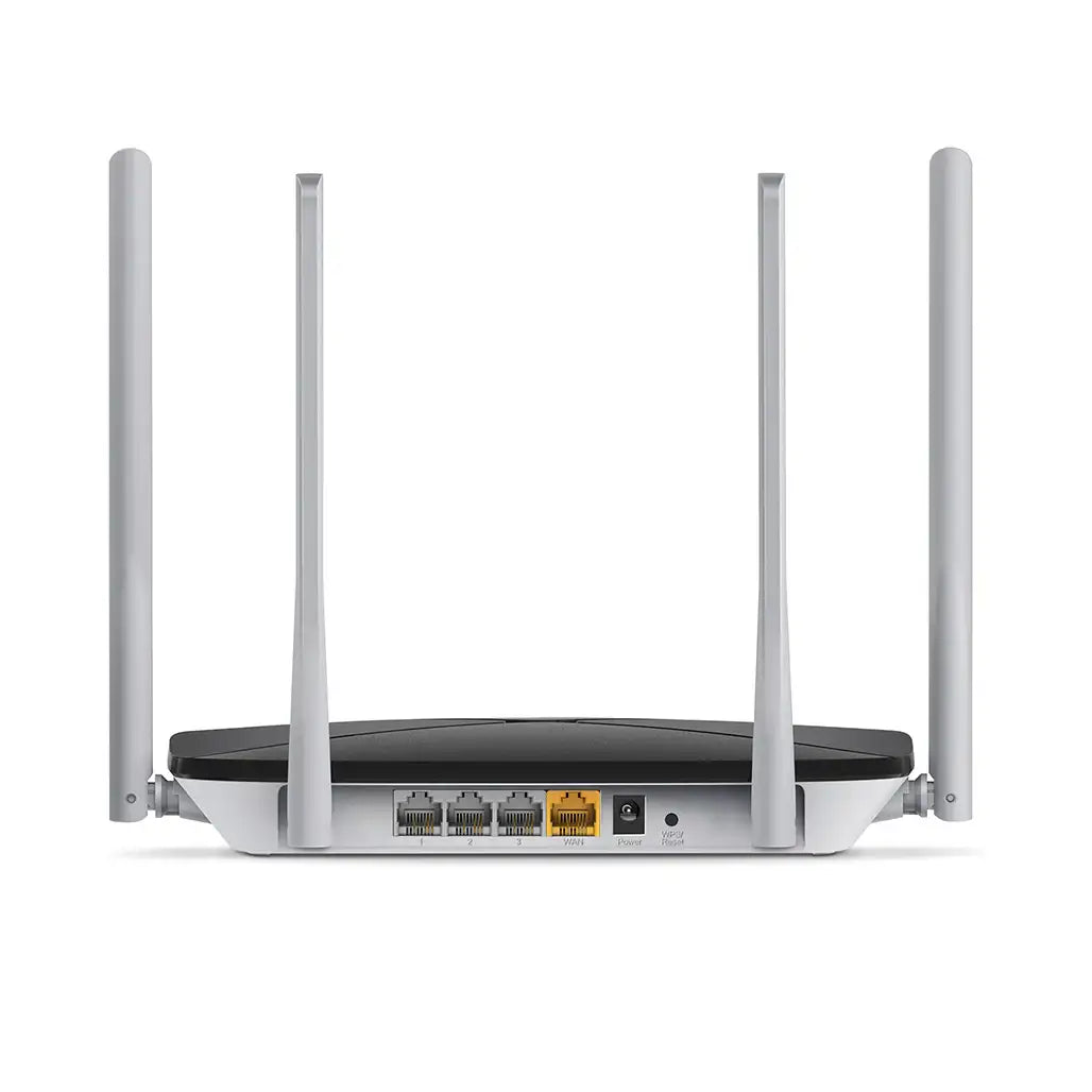 Mercusys AC12 AC1200 Dual-Band Router – Fast Wi‑Fi & Gigabit