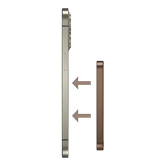 Momax Q.Mag X Magnetic Wireless Power Bank 5000mAh - Sandstone - Slim & Fast Charging