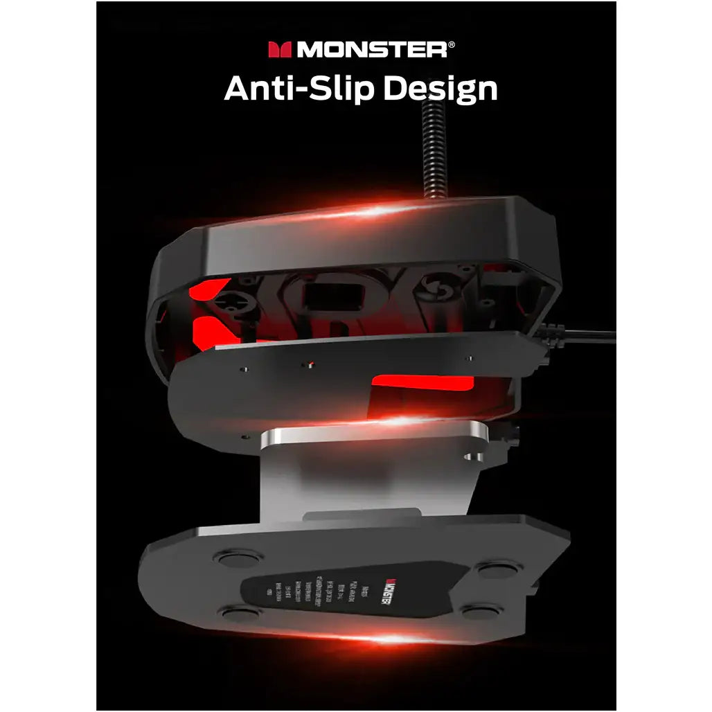 Monster Airmars GM03 RGB Mic – USB, Clear Sound for Streaming