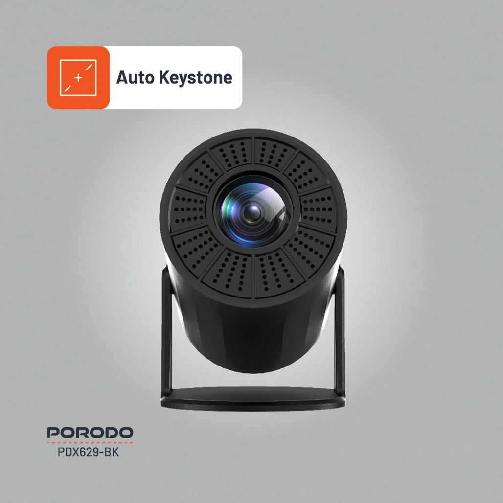 Porodo Gaming Projector with Controllers - Black