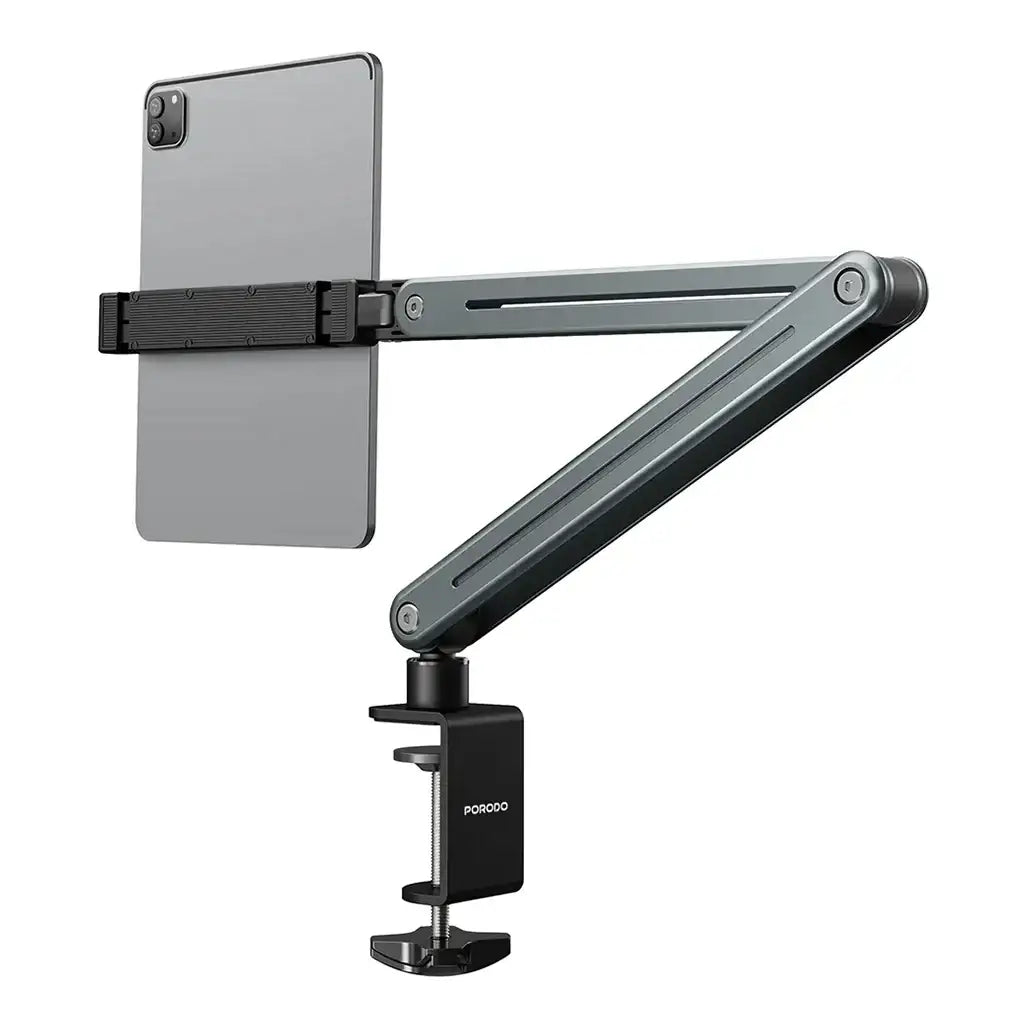 Porodo PD‑HSM22‑GY Multi‑Joint Phone & Tablet Mount – Aluminum