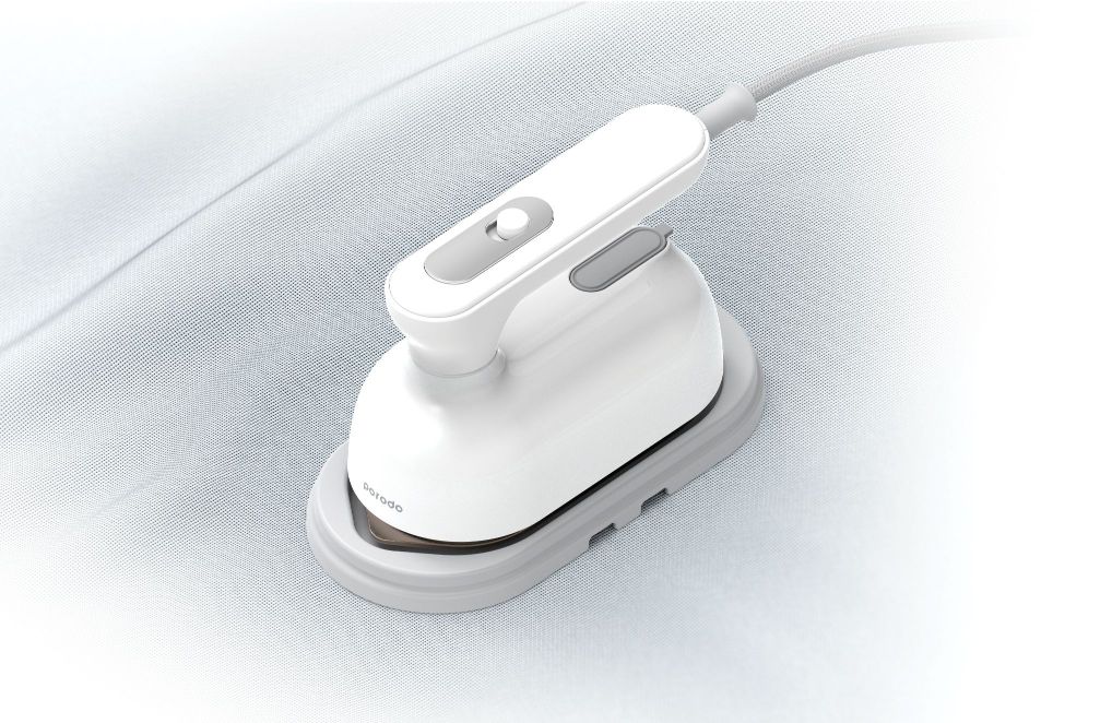 Porodo Lifestyle Mini Steam Iron 1100W – PD-LSMS1-WH – White