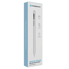 Powerology Digital Stylus for 2018–2024 iPad Models (White)