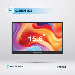 Powerology 15.6" Ultra-Slim Portable 144Hz Monitor – Full HD IPS
