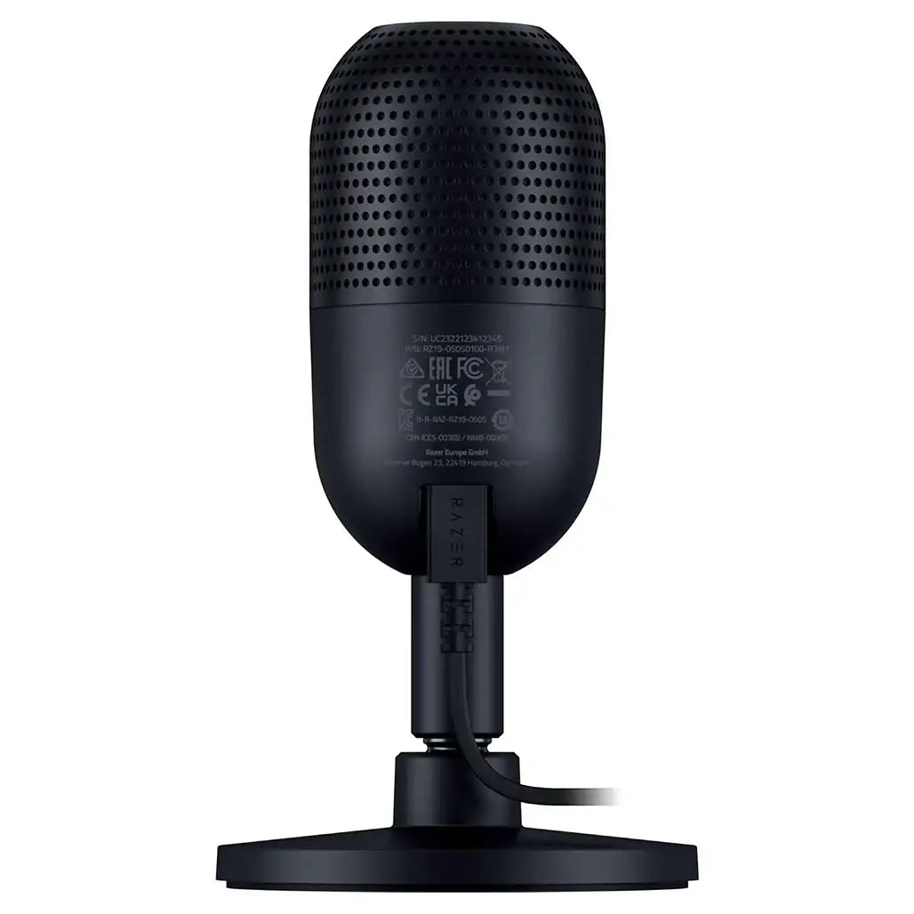 Razer Seiren V3 Mini USB Condenser Mic – Supercardioid, Tap‑to‑Mute