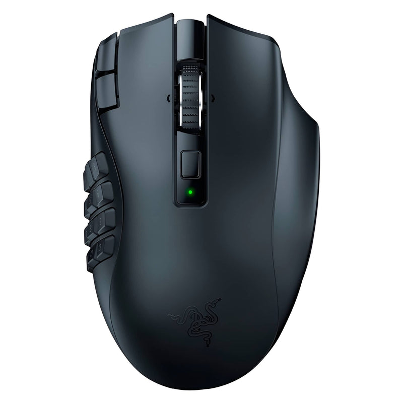 Razer Naga V2 HyperSpeed MMO Wireless Optical Gaming Mouse with 19 Programmable Buttons