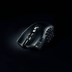 Razer Naga V2 HyperSpeed MMO Wireless Optical Gaming Mouse with 19 Programmable Buttons - Pixel Zones