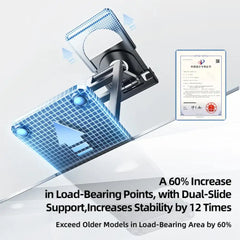 RTAKO TC06 Double‑Layer Foldable Desktop Stand – Compact & Ergonomic