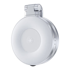 Telesin C03 Magnetic Selfie Ring Light – 3-Level Adjustable Lighting, Rotatable Design, Magnetic Quick Release, Built-In Makeup Mirror – S5-BGD-01