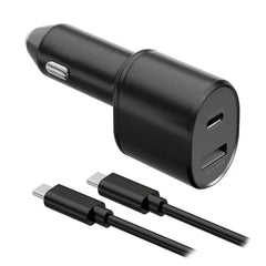Samsung Super Fast Dual Car Charger – 45 W USB‑C & 15 W USB‑A